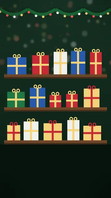 Vitrine de presentes